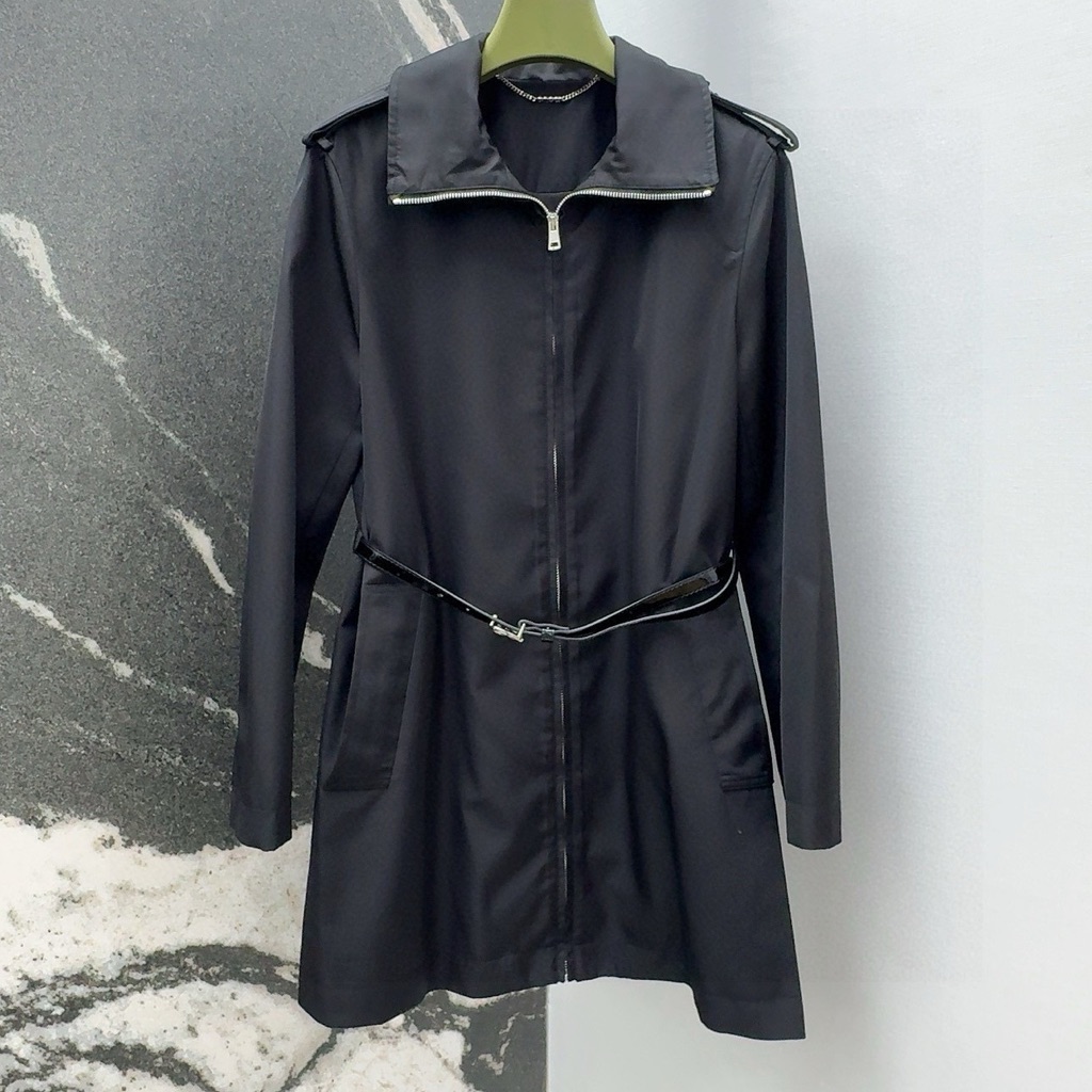 Gucci Women’s Black Belted Coat